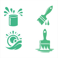 Paints Logo Design