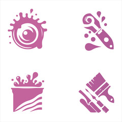 Paints Logo Design