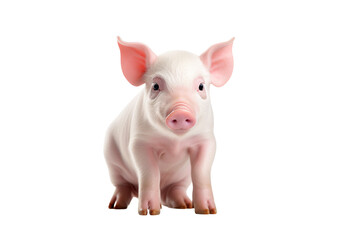 a pig with large ears