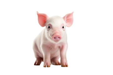 a pig with large ears