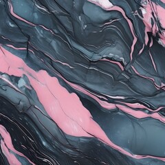 Obraz premium Abstract Swirl Pattern in Grey and Pink