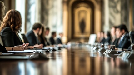 At a joint conference, foreign ministers deliberate on international conflicts, trade agreements, and humanitarian crises. Their cooperation is crucial in shaping diplomatic policies and maintaining g