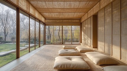 Serene Contemporary Gallery Space with Natural Light