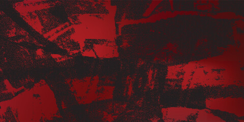 Dark red grunge stripes abstract banner design