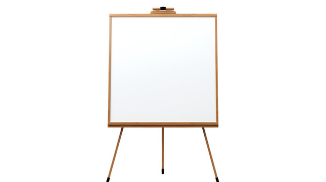 a white board on a tripod