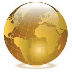 creative world map design vector