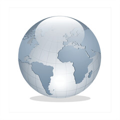 creative world map design vector