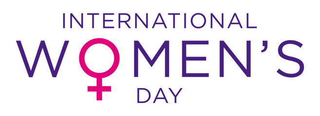 International Women's Day black vector brush calligraphy banner, #AccelerateAction, IWD 2025