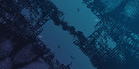 Dots halftone white & blue color pattern gradient grunge texture background. Dots pop art comics sport style eps 10