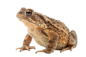 Fototapeta premium Toad Isolated on Transparent PNG Background