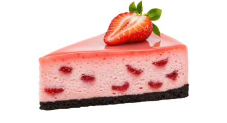 "Strawberry Bliss: A Decadent Cheesecake Delight"