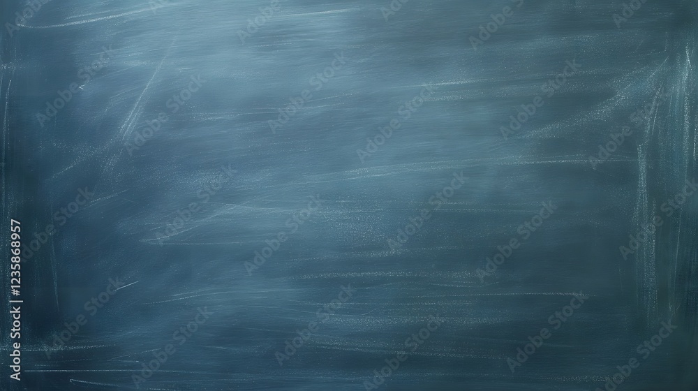 Poster Empty chalkboard or blackboard background with clean minimalist design  Concept for education learning teaching university classroom school materials