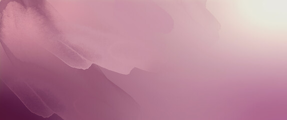 watercolor brush drawing on a gradient background