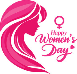 happy women's day vector design