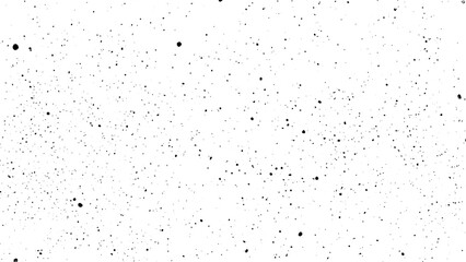 Abstract grunge texture. A pattern of black dots on a white background, White terrazzo background texture. Clean and elegant design. Black background white speckles noise texture overlay design. 