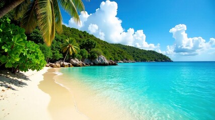 St. John Trunk Bay, USVI - Paradise Beachscape