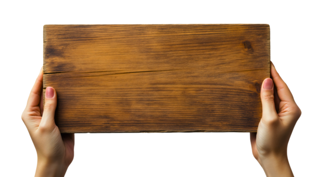 Rustic Wooden Table Background with Empty Space for Creative Custom Message Display