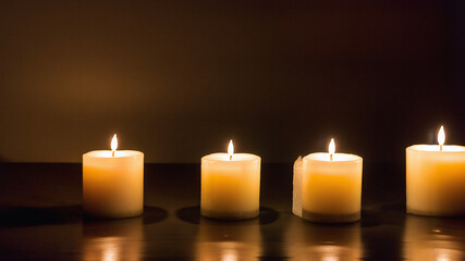 Candles, Church, Church, Prayer, Blessings, Piety, Birthday, Banquet, Wedding, Pattern