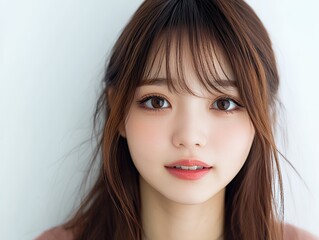 Naklejka premium 日本人女性 japanese women