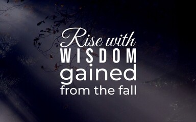 Inspirational quotes about falling and rising again, resilience, strength, and success. Perfect for...