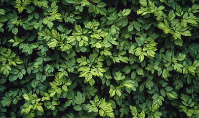 Obraz premium Lush green leaves botanical garden nature photography close-up aesthetic plant life