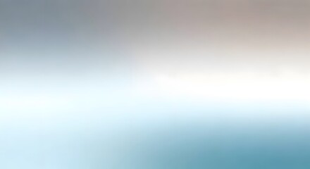 A misty morning gradient with pale gray, soft blue, and white, Ai Generated