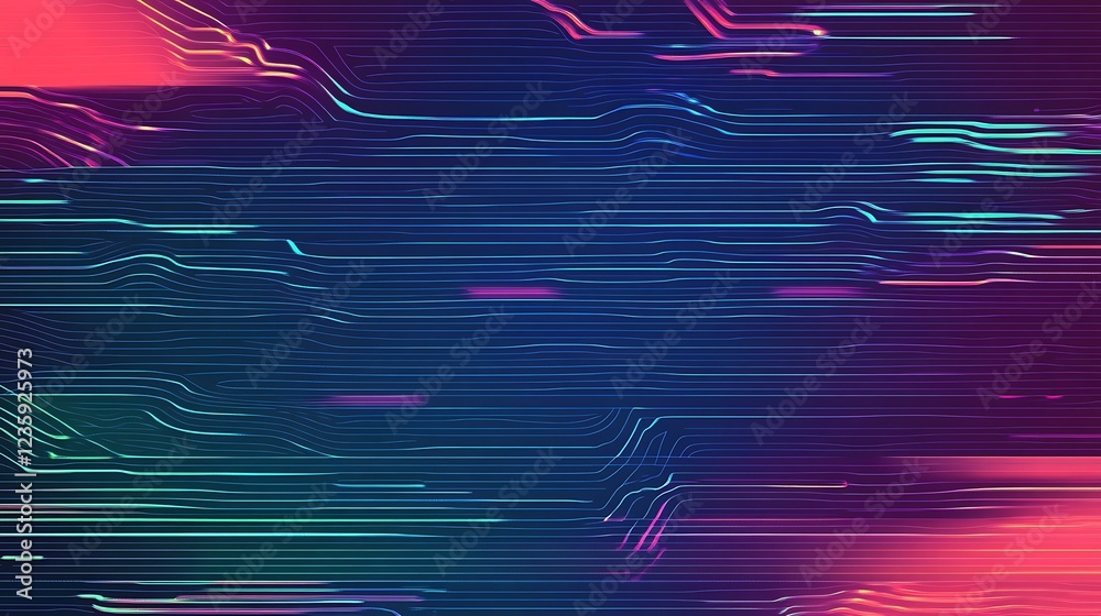 Poster abstract digital lines, futuristic, technology background, possible use for website banner