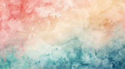 Soft and Dreamy Abstract Watercolor Background for Creative Projects