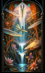 stained glass window