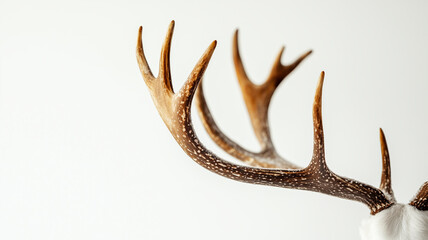 Fototapeta premium Elegant Close-Up of a Reindeer Antlers Headband
