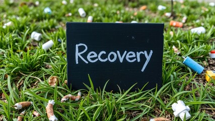 Recovery images, Path to Recovery, Overcoming Challenges and Renewal, waste management, sustainability images