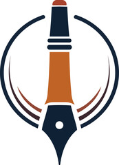 a pen and ink pen logo