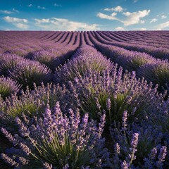 Obraz premium lavender field region