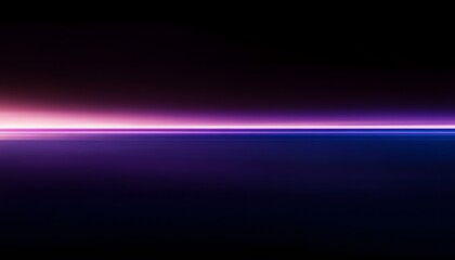 Fototapeta premium Abstract Purple and Pink Light Horizon