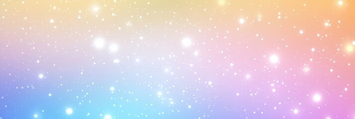 Obraz premium Soft Pastel Background with a Gradient of Colors and Bokeh Effects for Creative Projects or Digital Designs