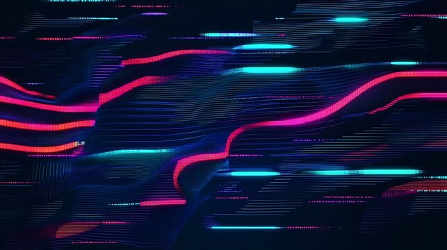 Abstract digital glitch art background (5)