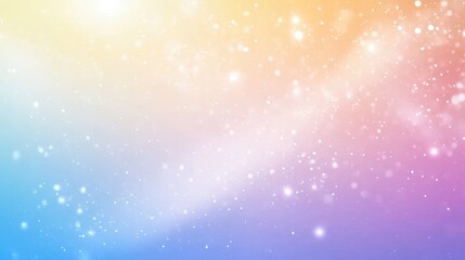 Abstract Blurred Pastel Background with White Bokeh Effect for Creative Projects and Presentations, Soft Color Palette, Gentle Transition of Shades