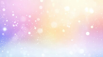 Obraz premium Soft Pastel Abstract Background with Bokeh Lights for Creative Projects and Stunning Visual Effects in Print and Digital Media