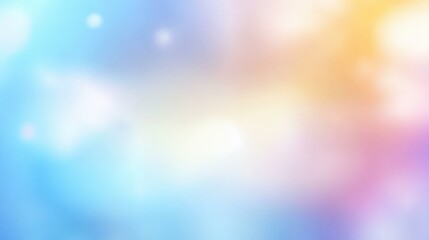 Fototapeta premium Soft Blue and Pastel Blurred Background with Beautiful Colors and Gentle Hues for Creative and Artistic Projects