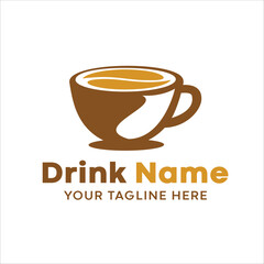 coffee logo, just change the name, suitable for background logos, etc