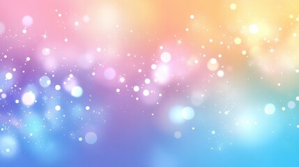 Obraz premium Beautiful Pastel Background with Blurred Bokeh for a Gentle and Serene Atmosphere in Design and Artwork