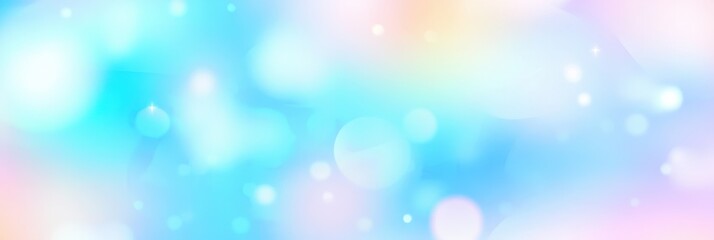 Fototapeta premium Soft Blurred Light Background in Pastel Blue and Pink Hues for Gentle and Calm Visual Aesthetics in Various Projects