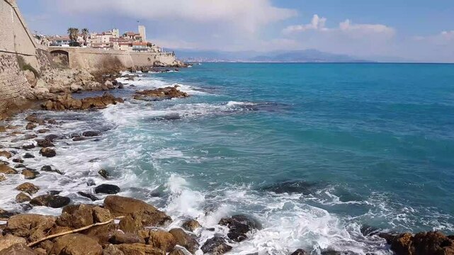 View of Antibes, South of France