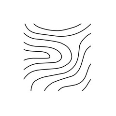 contour line pattern