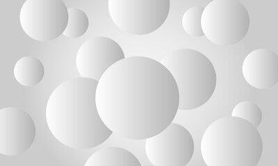 abstract white gray circle background