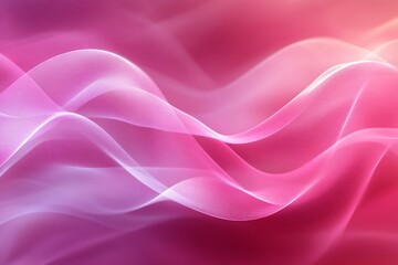 Obraz premium Abstract Pink Wave Background Design