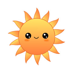 cute sun element