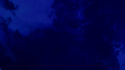 Dark blue watercolor background. Hand drawn watercolor background. Abstract dark blue watercolor texture background
