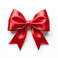 Fototapeta premium Red gift bow