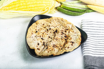 Indian traditional homemade bread - Roti